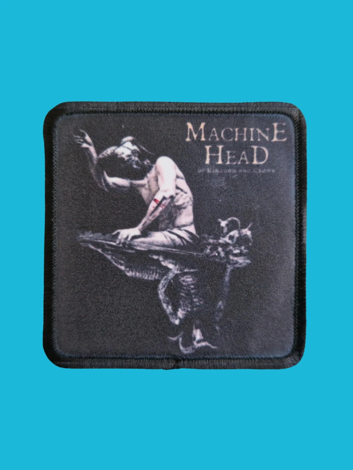 Patch Machine Head - Of Kingdom and Crown - Imprimé - Carré de 7,5 x 7,5 centimètres